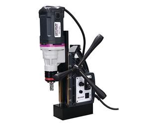 Optimum OPTIdrill DM 3071135 - Trapano a terra, con funzione autolubrificante, elevata forza magnetica, potenza di registrazione 1,55 kW)