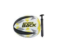 Optimum Palla da Rugby Bounce Back Solo Skills - Maneggevolezza bilanciata, reattiva e precisa con gestione e calci accurati - Palla da rugby con rimbalzo di alta prestazione per allenamento