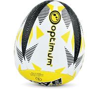 Optimum Pallone da rugby rimbalzante da solo, bilanciato, reattivo, maneggevolezza e calci accurati, palla da rugby con rimbalzo ad alte prestazioni per allenamento professionale, a 2 strati, 410 g