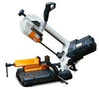 OPTIMUM Seghetto a nastro obliquo SQ-V13 (sega a nastro obliquo ad alta precisione di taglio, silenzioso, velocità regolabile 30 - 80 m/min)