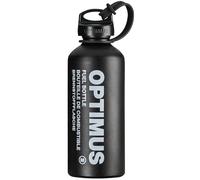 OPTIMUS Bottiglia di combustibile M Fuel - Bombola per carburante da 0,6 l per esterni per combustibili liquidi | Resistente alla pressione, ultraleggera e robusta | Bombola di prova | Black Editio