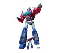 Optimus Prime Tranformers Grande E Mini Cartone Ritaglio Sagoma 169cm x 94cm