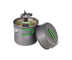 Optimus - Set da cucina - Pack Weekend HE + Canister Black - Grigio