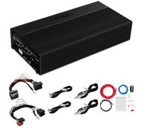 OPTION AIR-D4 - Amplificatore a 4 canali compatibile con Audi A3 8P (con sistema audio standard), kit amplificatore 100% Plug & Play, retrocompatibile, facile installazione, amplificatore digitale a 4