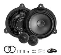 Option Altoparlante compatibile con Renault Master IV (RDA/RDB/RDC) - Sistema di altoparlanti frontali 100% Plug & Play con tweeter da 25 mm, 75 Watt RMS, alta efficienza