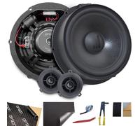 Option Altoparlante compatibile con Skoda Kodiaq II (2° generazione, anno di costruzione dal 2023) - 100% Plug & Play Front-Speaker System con tweeter da 28 mm, 125 Watt RMS, 3 Ohm