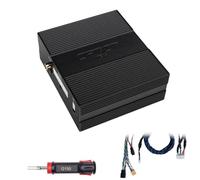 OPTION Amplificatore DSP compatibile con VW Crafter 2 / MAN TGE (modelli Facelift dal 2024, sistema audio standard di fabbrica), amplificatore DSP a 4 canali con impostazione DSP con kit di montaggio