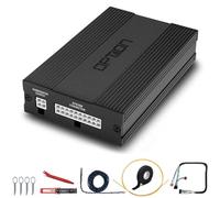 OPTION Amplificatore DSP compatibile con VW Touran (tipo 5T, 2a generazione, dal 2015, con sistema audio standard), amplificatore DSP a 6 canali con impostazione DSP incluso kit di montaggio Plug