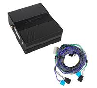 OPTION Amplificatore DSP per modelli BMW (serie E/serie F senza RAM, senza ASD, sistema audio standard), amplificatore DSP a 4 canali con impostazione DSP incluso kit di montaggio Plug & Play