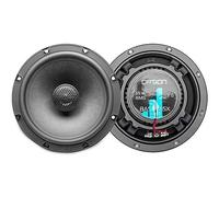 Option Base-165X - Altoparlanti coassiali per auto, 16,5 cm, 3 ohm, 55 W RMS 89 dB per un suono chiaro in auto