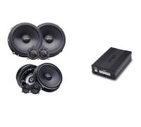 Option DSP Soundupgrade V2 compatibile con Seat Leon (tipo KL) con sistema audio standard - 100% Plug & Play Soundupgrade con amplificatore DSP, set di altoparlanti anteriori e set di altoparlanti