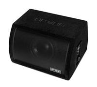 Option PULSE-8BRA - Subwoofer attivo in alloggiamento compatto Bass Reflex da 350 Watt RMS - Subwoofer piccolo da 20 cm con bassi potenti, telecomando a livello incluso