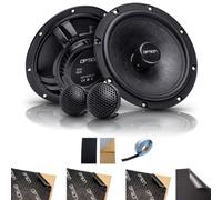 Option Set di altoparlanti compatibili con Opel Combo (tipo E, 1° Facelift, dal 2024) - Altoparlante frontale 100% Plug & Play con isolamento