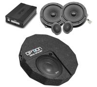 Option Sistema audio DSP V2 compatibile con Dacia Bigster DJF (dal 2025 con sistema audio standard di fabbrica) - 100% Plug & Play con amplificatore DSP, subwoofer ruota di scorta e altoparlante