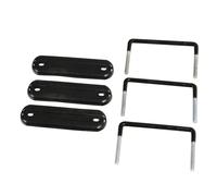 Lampa N50005 Kit Staffe per Portabici, Grandi, nero