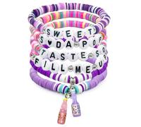 OptiPlay Bracciale Kpop Merch, 6 Braccialetti Set, Bracciale con Ciondoli da Donna, Inspirierte per Kpop Merch Rumi Zoey Mira, Bracciali Cadeaux pour les Fans de Zoey Rumi Mira