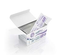 OptiPro Salviettine Pre-iniezione Con Alcol Isopropilico 70% - Confezionate individualmente Salviettine Sterilizzanti - Facili da aprire (Confezione da 100)