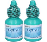 Optive Soluzione Oftalmica Set da 2 2x10 ml Gocce oftalmiche