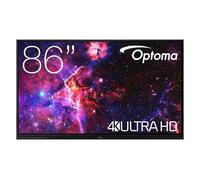OPTOMA 3863RK ENI 86p - 4K UHD 3840x2160 multitouch 40pts android/50pts Win - 450cd/m2 8Go/64Go 6ms altoparlanti - Nouvo