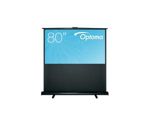 Optoma DP-9080MWL schermo manuale Pull Up, 155 x 99,5, 16:9 bianco opaco