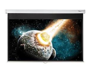 Optoma DS-9084PMG+ Schermo a rullo, 186 x 104,5 16:9, bianco opaco