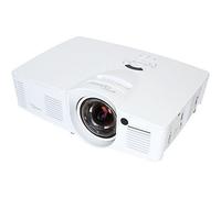 Optoma EH200ST Full 3D 1080p 3000 Lumen DLP Proiettore a ottica corta con rapporto di contrasto 20.000:1 e porta HDMI abilitata MHL, bianco