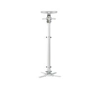 OPTOMA SUPPORTO DA SOFFITTO COLORE BIANCO REGOLABILE DA 576 - 826 mm., CARICO 15 kg Quantita min. 1