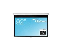 Optoma Schermo per proiezione manuale da 92” con meccanismo autobloccante