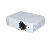 Optoma Proiettore a ottica corta W309ST 3800 ANSI Lumen DLP WXGA (1280x800) 3D Ready Bianco