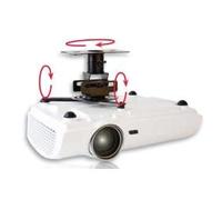 Optoma OCM818B-RU staffa da soffitto universale, colore nero