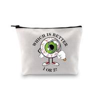 Optometria Borsa per il trucco Oftalmologia Regalo Optometria Regali di Laurea Ottico Regalo Eye Doctor Cosmetic Bag, Che è meglio 1 o 2 3uk, alla moda