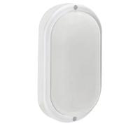 Optonica 2802 Plafoniera Led Ovale 8W 600lm 4500K Ip54 Montaggio a Soffitto