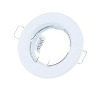 Optonica 5070 Supporto Fisso Da Incasso in Alluminio GU5.3 Confezione da 2 Pezzi