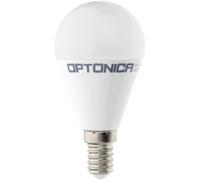 Optonica Lampadina Led E14 G45 5,5 W Tonalità Differenti Per Ogni Esigenza - Temperatura colore Lampada: 2700K Bianco Caldo, CONFEZIONE: 1 pz.