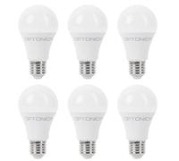 Optonica Lampadina LED Goccia 6 Pezzi E27 15 Watt Risparmio Energetico Confezione Convenienza Equivale a Lampada da 90 W di Luminosità (Bianco Naturale 4500k)
