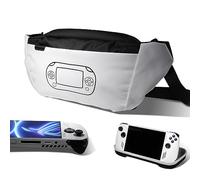 OPTOSLON Rog Ally - Custodia da trasporto compatibile con ASUS ROG Ally Gaming palmare e accessori, borsa a tracolla adatta al supporto originale e adattatore CA per viaggi e conservazione con una