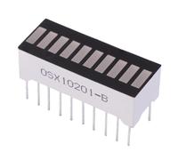 OptoSupply LED Barra Segmentata 10 Segmenti Display Blu 465nm