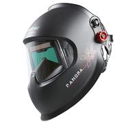 Optrel Panoramaxx - Casco per saldatura ibrido CLT automatico, con protezione laser, tecnologia Crystal Lens e campo visivo XXL per saldatori
