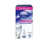 Optrex ActiMist 2 in 1, Collirio Spray Reidratante e Protettivo con Estratti Nat