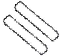 Opuladuo 2 catene per motosega da 25 cm, 3/8", 1,3 mm, 40 TG, catena per motosega compatibile con Makita DUC252Z, catene per motosega compatibili con Makita DUC 252 Z