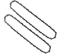 Opuladuo 2 catene per motosega da 40 cm per Greenworks GD40CS18 / GD40CS18K2X, 40 cm, catena di ricambio per motosega Greenworks GD40CS40/GD60CS40, calibro 3/8, calibro 1,1 mm, 56DL