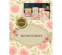Opulence By Design Crafts Blush Florals Cardmaking and Papercraft Kit Book - 25 Cut and Craft Pages