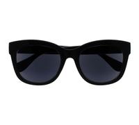 OPULIZE BIG Occhiali da sole donna e uomo - Lenti polarizzate con protezione UV400 - Antiriflesso e Antibagliore - Lenti Nere - Oversize e Rotondo - Nero, 1 Pack - Nero