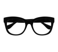 OPULIZE BIG Occhiali luce blu donna e uomo - Occhiali da lettura Antiriflesso e Antibagliore - Occhiali per computer - Protezione UV - Oversize e Rotondo - Nero - +3.00