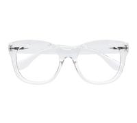OPULIZE BIG Occhiali luce blu donna e uomo - Occhiali per computer Antiriflesso e Antibagliore - Protezione UV - Oversize e Rotondo - Chiaro - +3.00