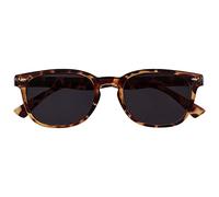 OPULIZE Marrone Tartaruga Lettori Sole Uv400 Stile Gregory Peck Uomo Donna S14-2T +1,00-50 Gr