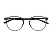 OPULIZE Met Blocco Luce Blu Occhiali Da Lettura Computer Gioco Grigio Nero Uomo Donna Cerniere Molla B60-7 +2,00