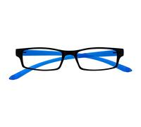 OPULIZE Occhiali Da Lettura Nero Blu Brillante Collo Lettori Uomo Donna R20-3 +3,50