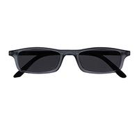 OPULIZE Opaco Grigio Nero Leggero Comodo Lettori Sole Uv400 Uomo Donna Cerniere Molla S17-7 +3,00-50 Gr