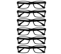 OPULIZE Pep Occhiali da Lettura, Nero, +1.50 Unisex-Adulto